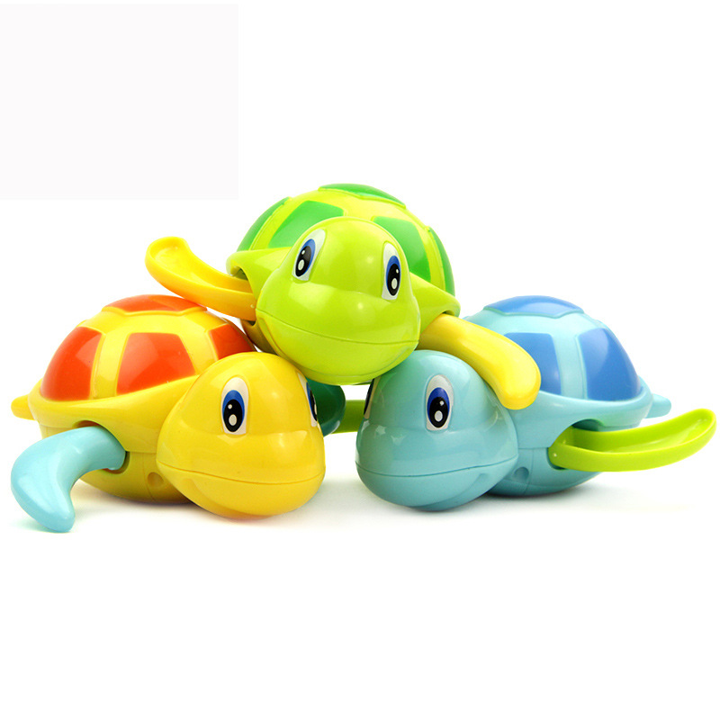 Water Dish Reptile - Mainan mandi bayi balita kura-kura mandi
