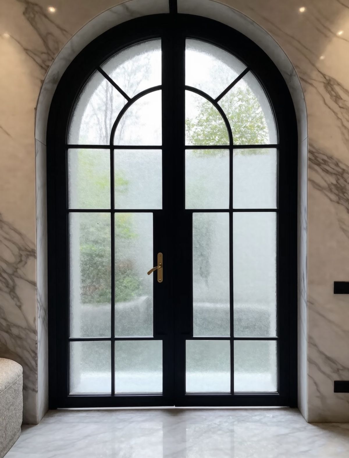 Pintu Prancis Gaya Retro Ramah - Glass Door Hinge ulasan dan harga