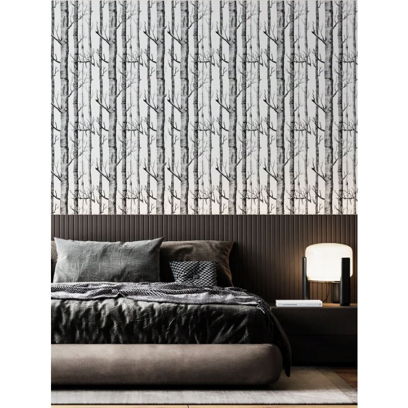 Stiker Wallpaper hitam putih a - Pvc Panel Background ulasan dan harga